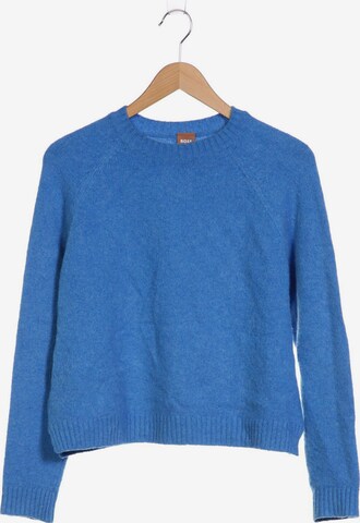 BOSS Black Sweater & Cardigan in M in Blue: front