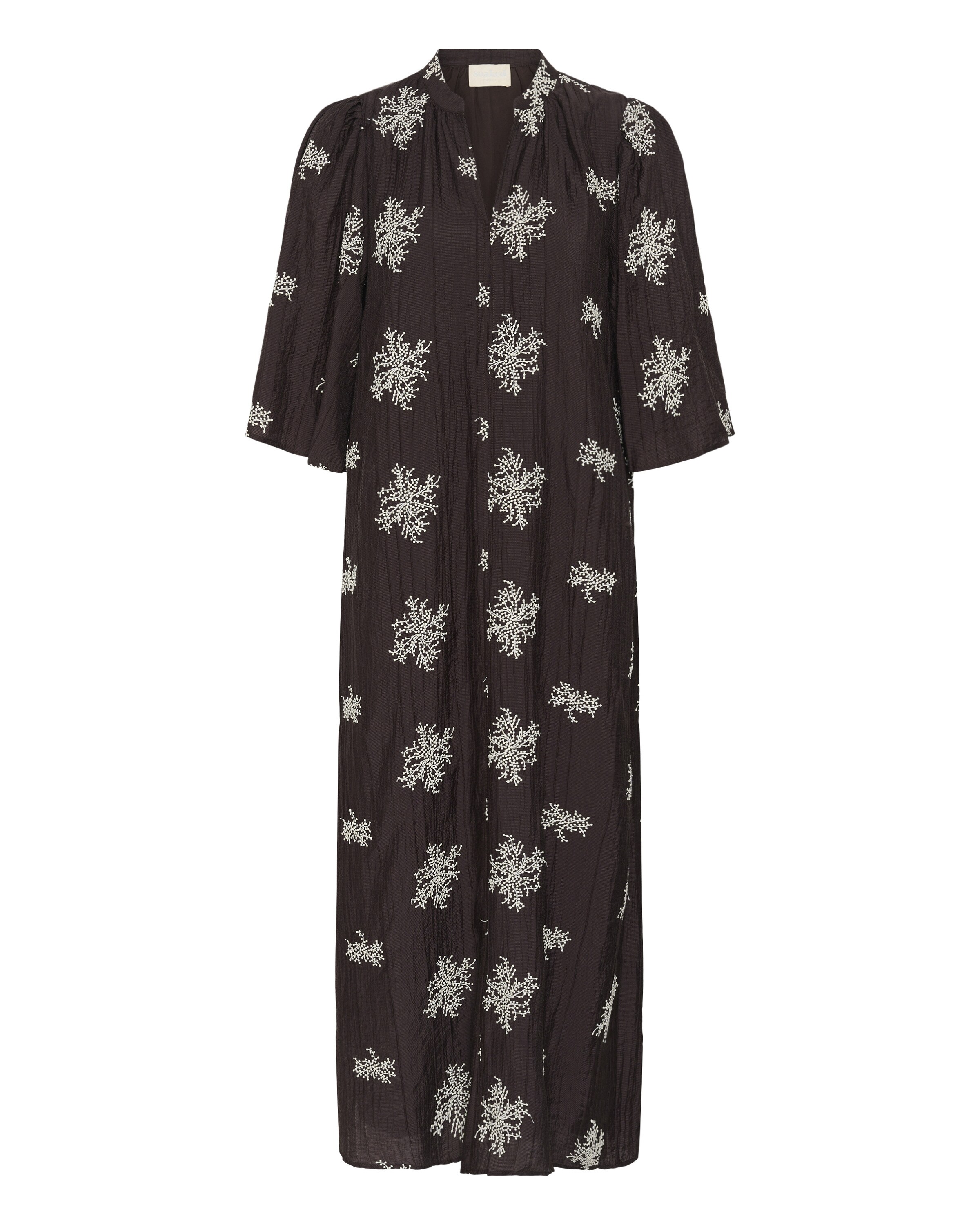 SOAKED IN LUXURY Kjole 'Zalea' i brun: forside