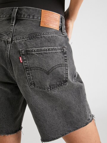 LEVI'S ® Štandardný strih Džínsy '501  90s Short' - Čierna