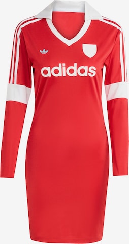 ADIDAS ORIGINALS Mekko 'FOOTIE' värissä punainen: etupuoli