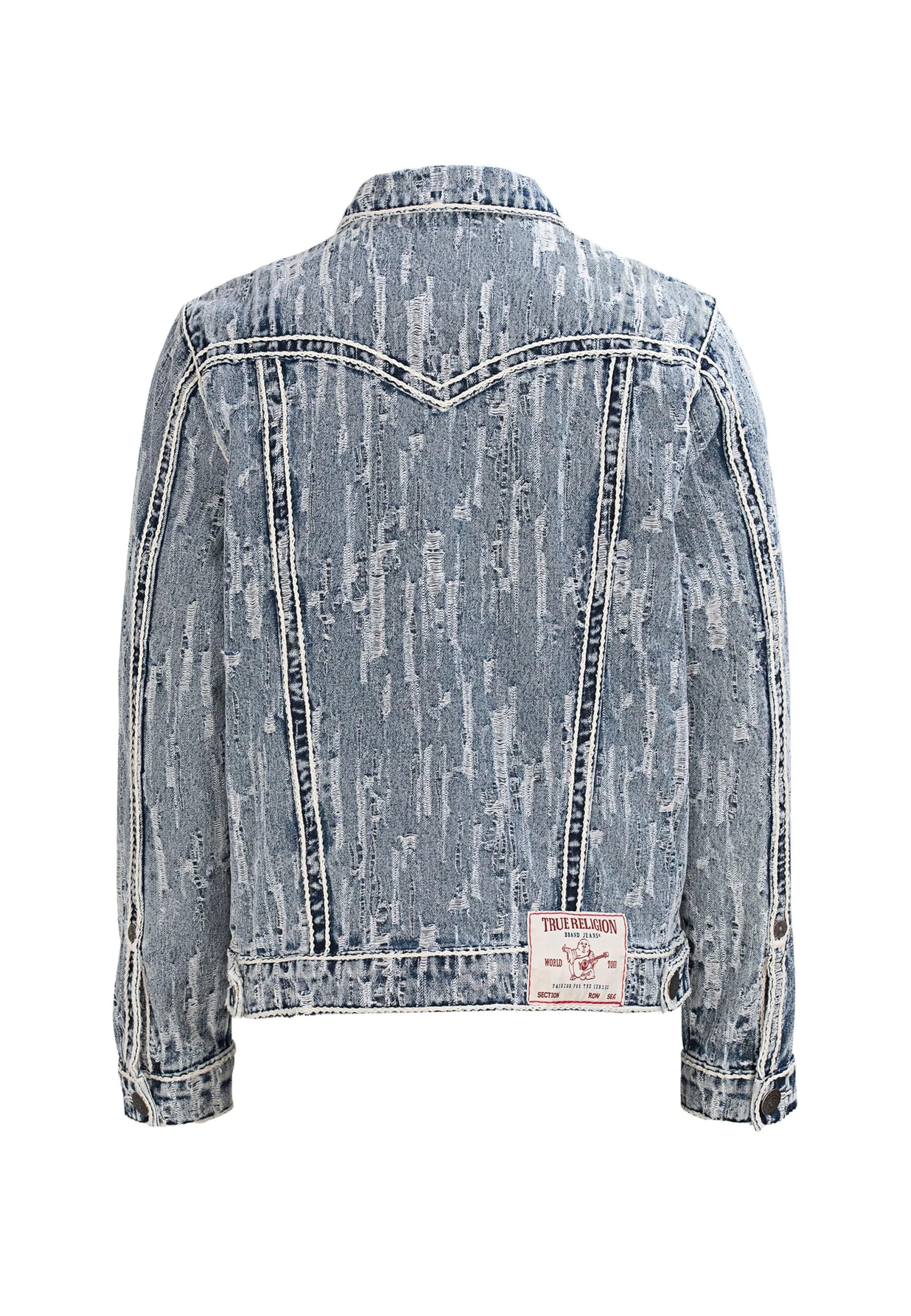 True Religion Přechodná bunda – modrá