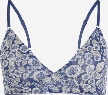 Triangolo Reggiseno 'Lilah' di Samsøe Samsøe in blu: frontale