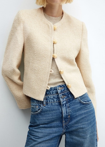 MANGO Jacke 'Osan' in Beige