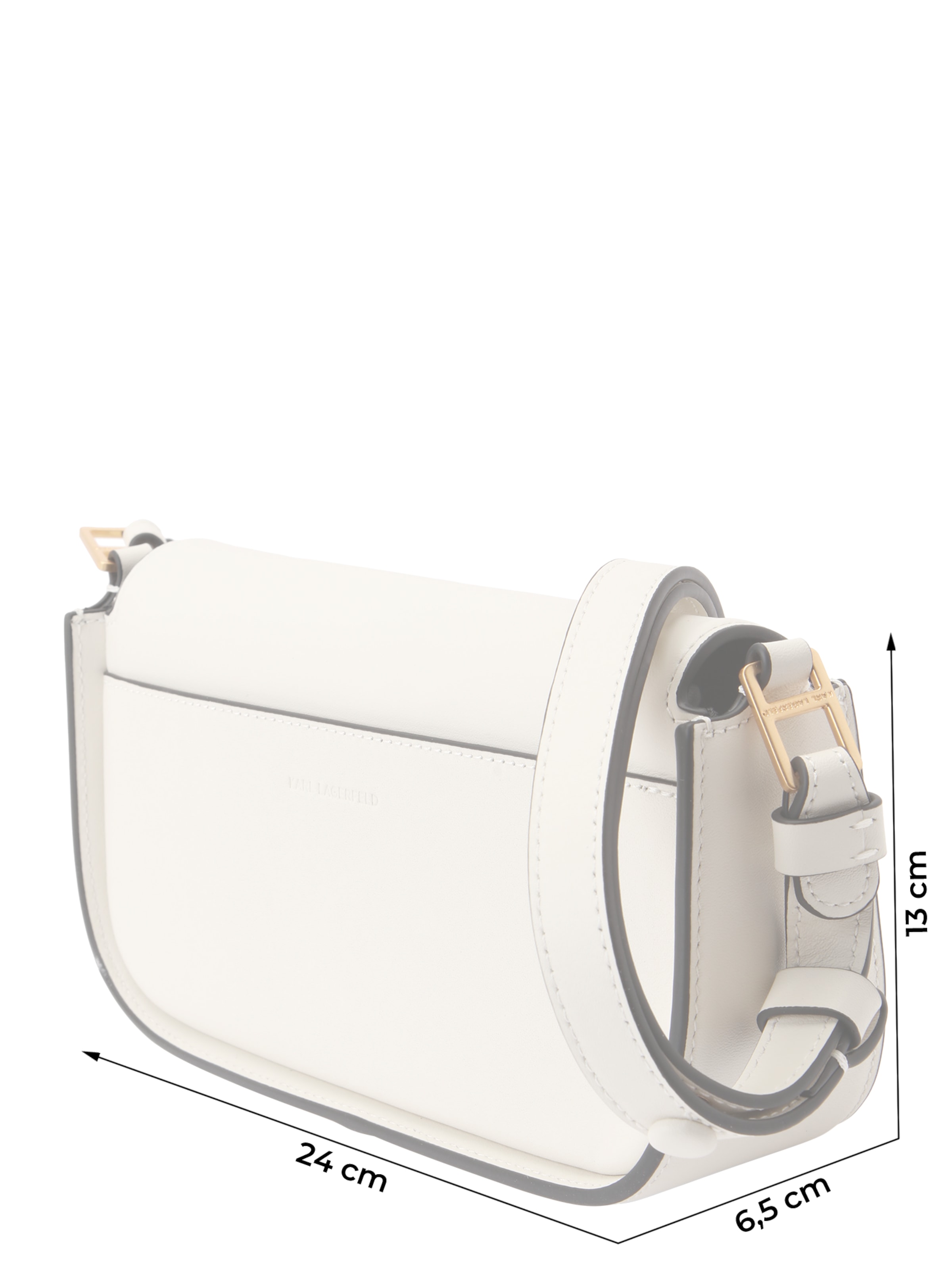 Karl Lagerfeld Õlakott, värv valge