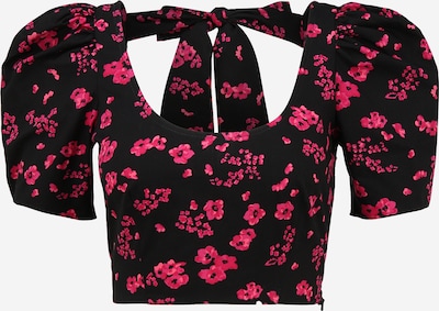 Miss Selfridge Petite Shirt 'FUSCHIA' in fuchsia / neonpink / schwarz, Produktansicht