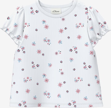 s.Oliver Shirt in Wit: voorkant