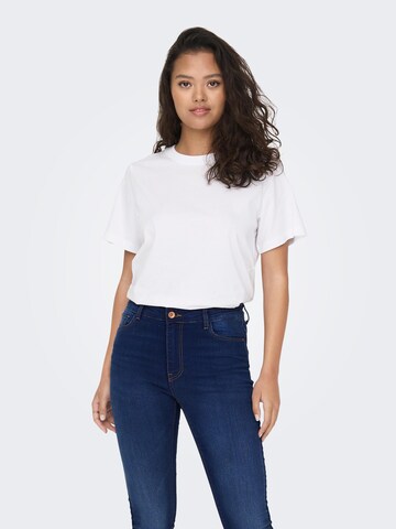 JDY Shirt 'Pisa' in Wit: voorkant