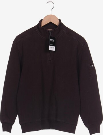 BRAX Sweatshirt & Zip-Up Hoodie in L in Brown: front
