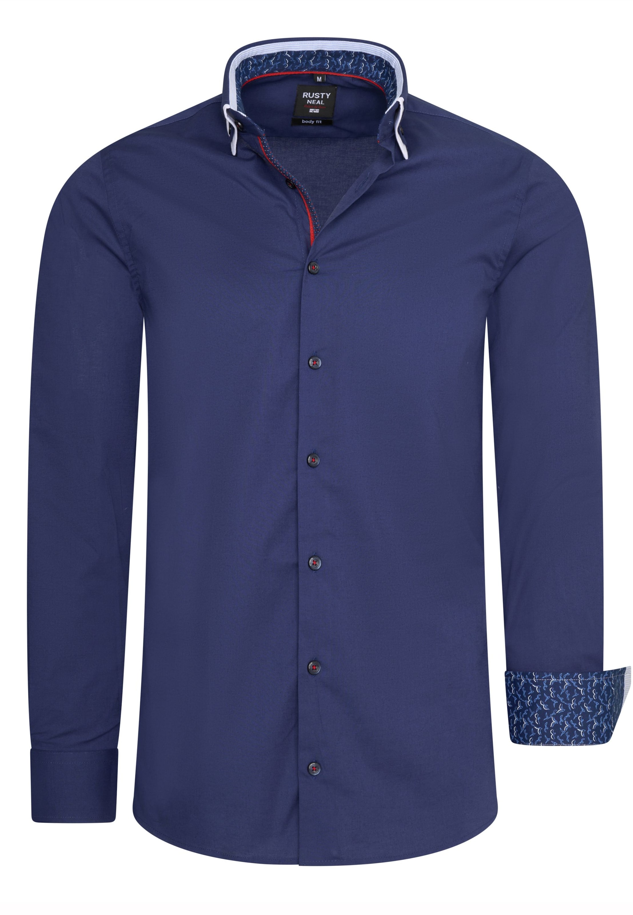 Chemise Rusty Neal en bleu : devant