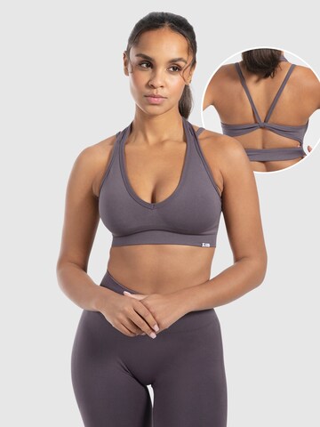 Smilodox Sporttop ' Yara ' in Lila: voorkant