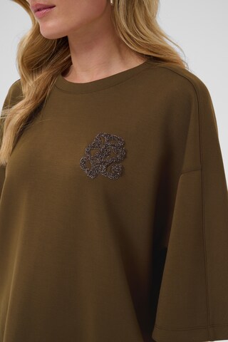 SAINT TROPEZ - Camiseta 'SZTheo' en marrón