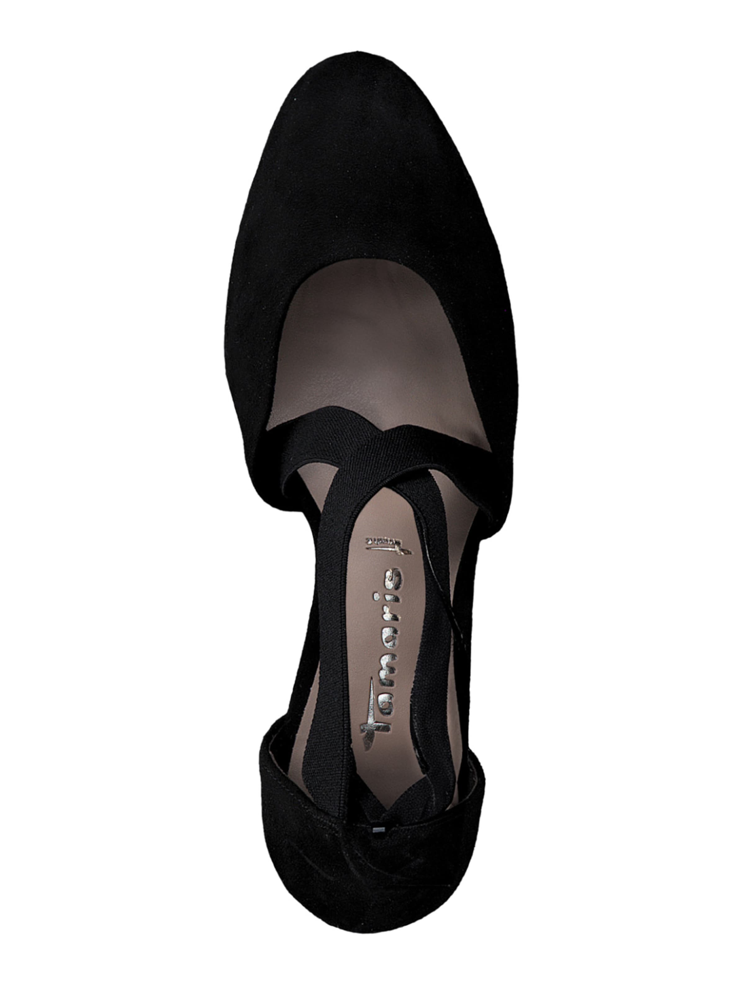 Tamaris Čevlji s peto | črna barva