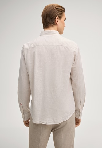 JOOP! Jeans Regular fit Button Up Shirt 'Hali' in White