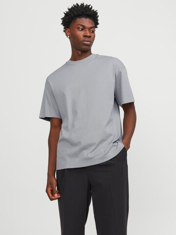 JACK & JONES Shirt 'URBAN EDGE' in Grey: front