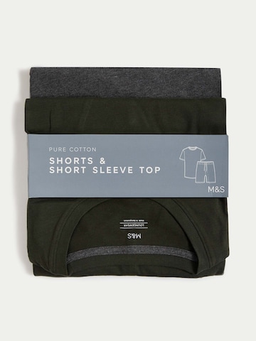 Pyjama long Marks & Spencer en vert