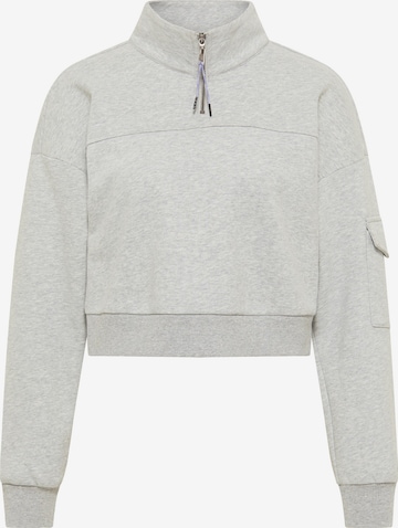 myMo ATHLSR Sweatshirt in Grijs: voorkant