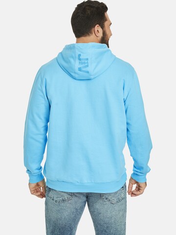 Jan Vanderstorm Sweatshirt ' Jeppe ' in Blau