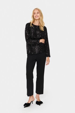 Chemisier 'Reyana' SAINT TROPEZ en noir