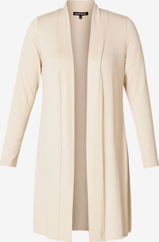 BASE LEVEL Strickjacke 'Yayla' in Beige: predná strana