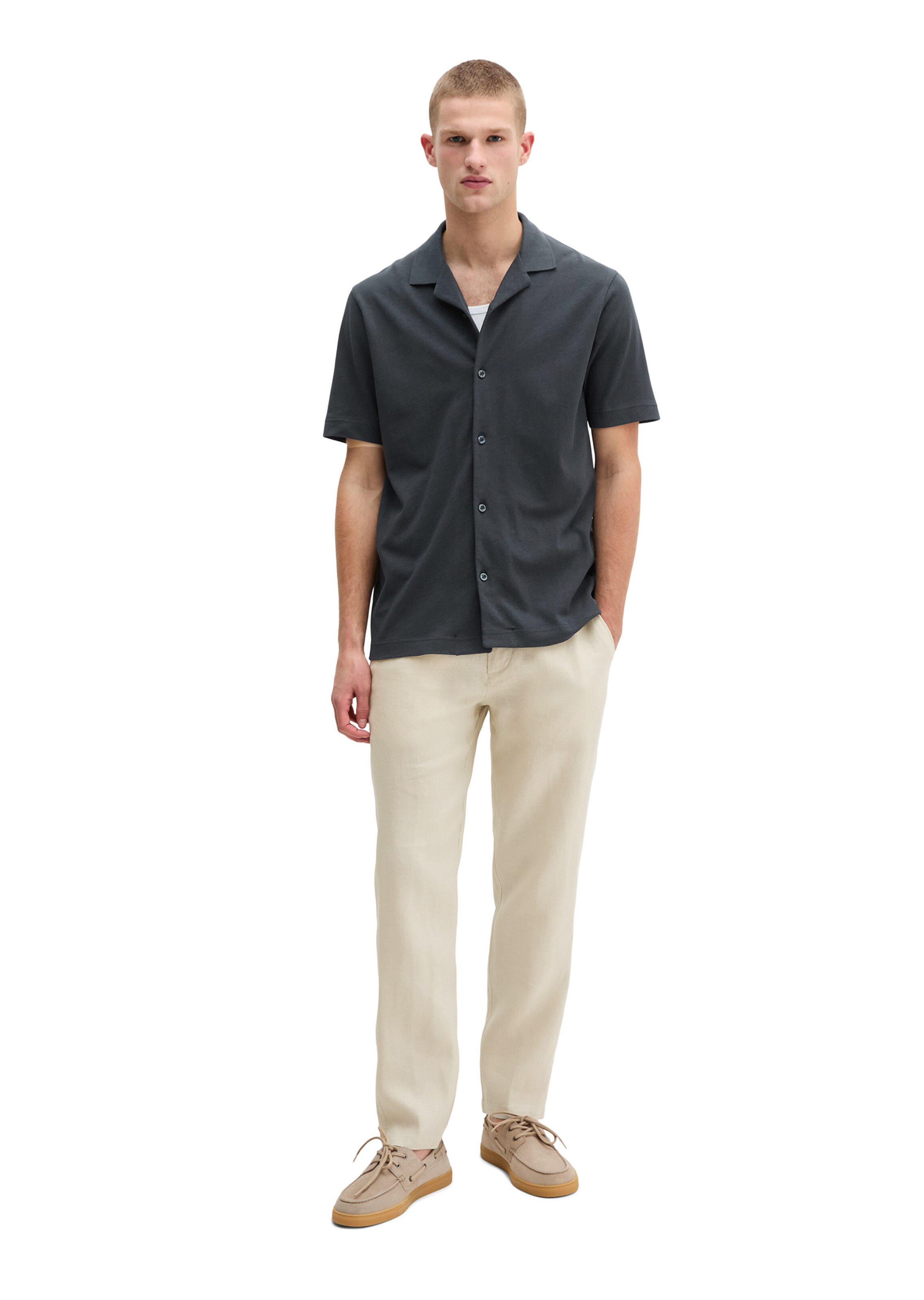 Marc O'Polo Regular fit Button Up Shirt in Blue