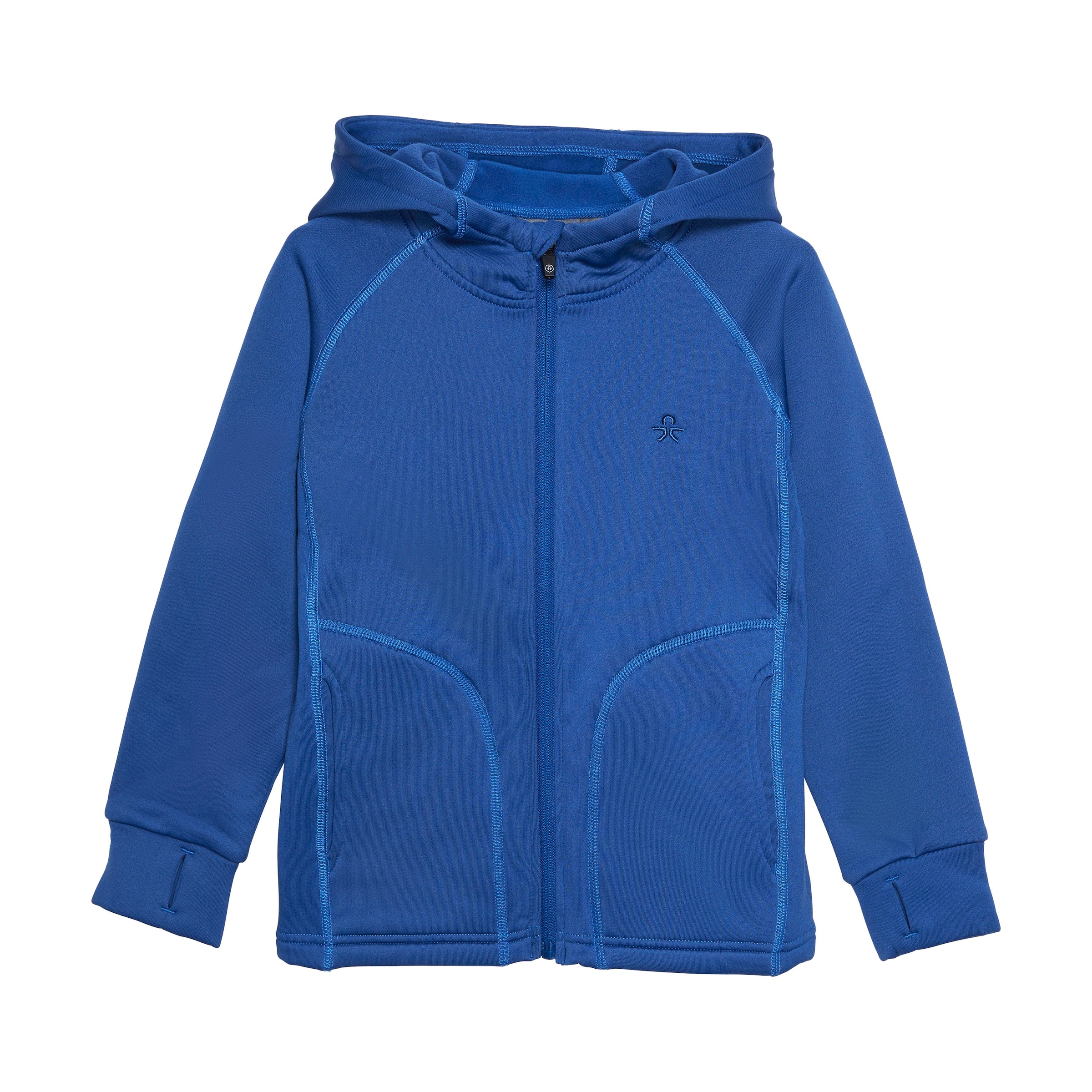COLOR KIDS - Chaqueta polar en azul: frente