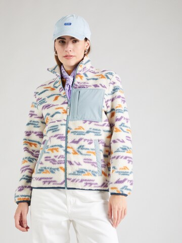 Iriedaily Fleece jacket 'Arkta' in White: front
