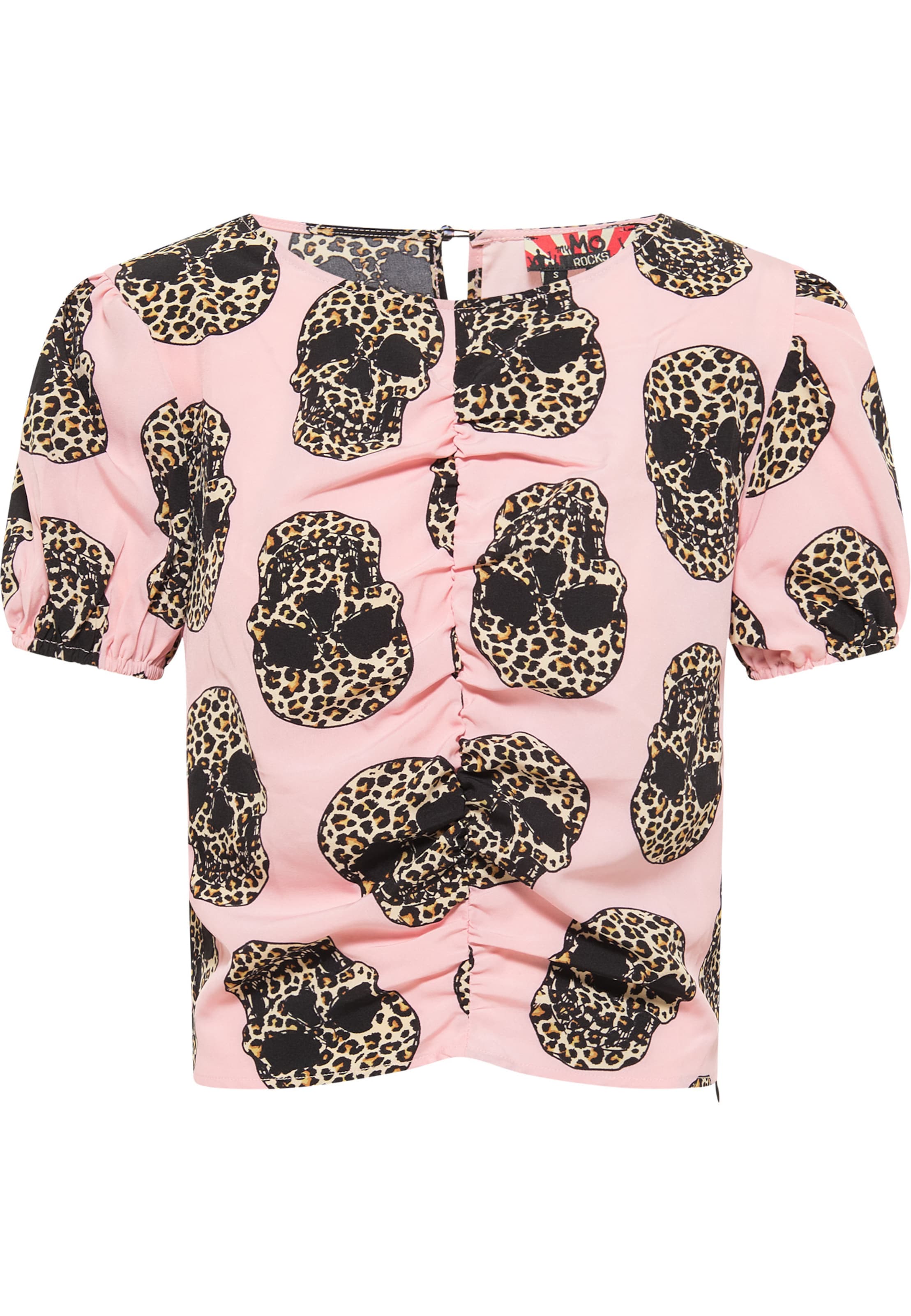 myMo ROCKS Bluse in Pink: Vorderseite
