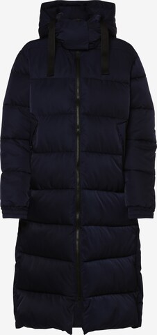 HUGO Winter Coat in Blue: front