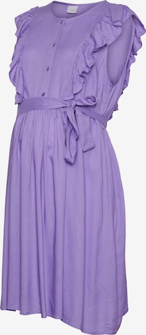 Robe d’été 'MERCY' MAMALICIOUS en violet : devant