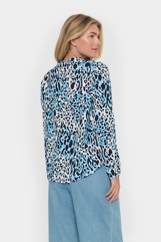 SAINT TROPEZ Bluse 'Eda' in Blau
