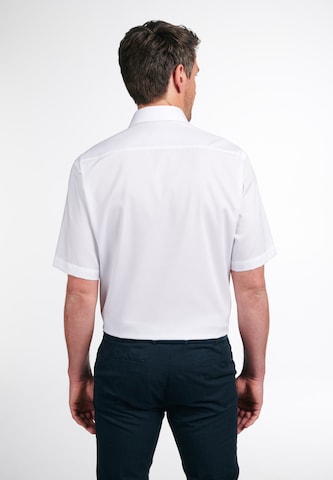 ETERNA Comfort fit Button Up Shirt in White