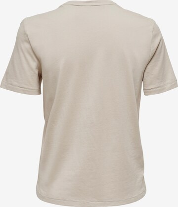 ONLY T-Shirt 'Kita' in Braun