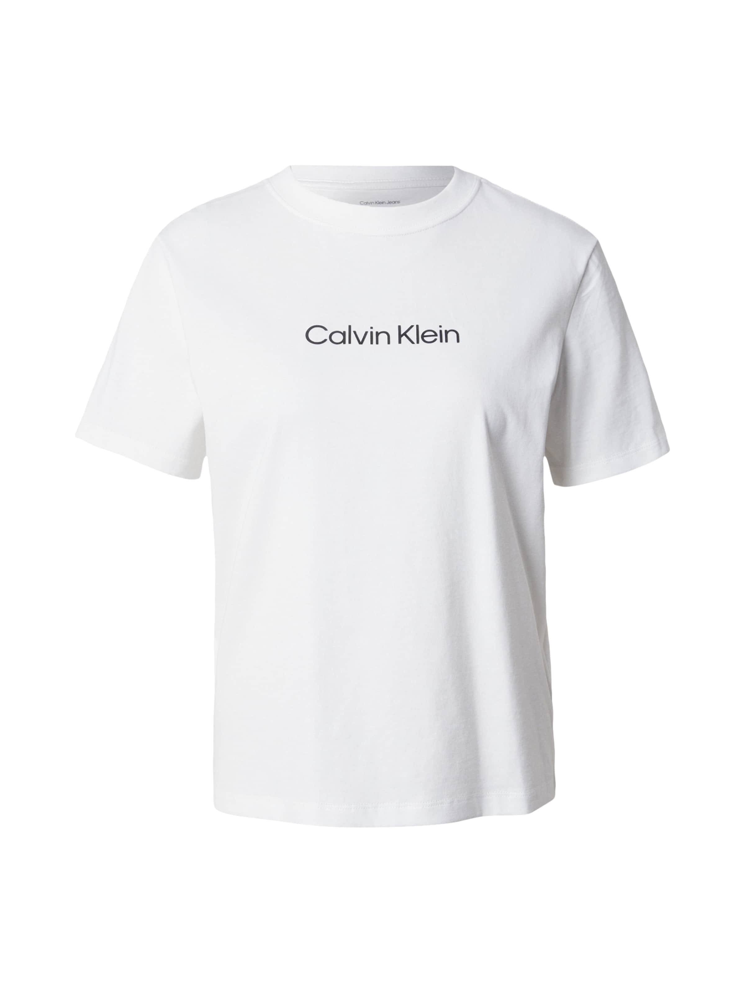 T-shirt 'CLASSIC' Calvin Klein en blanc : devant