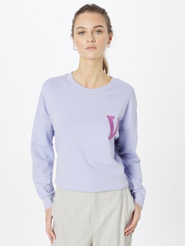 VILA Sweatshirt 'PIA' in Lila: voorkant