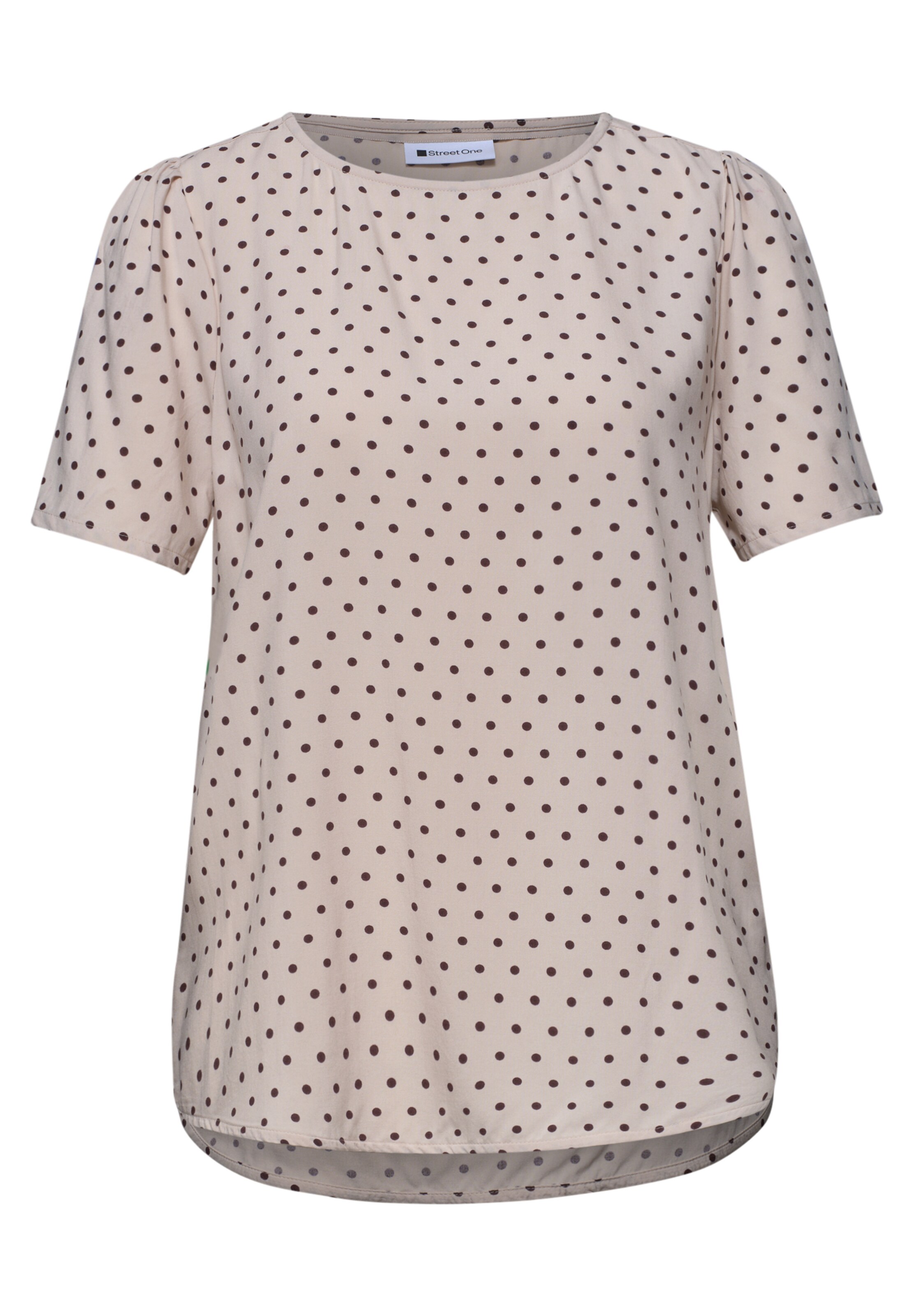 STREET ONE Blouse in Beige: front