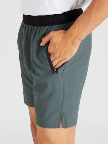 Virtus Regularen Športne hlače 'Blag V2' | zelena barva