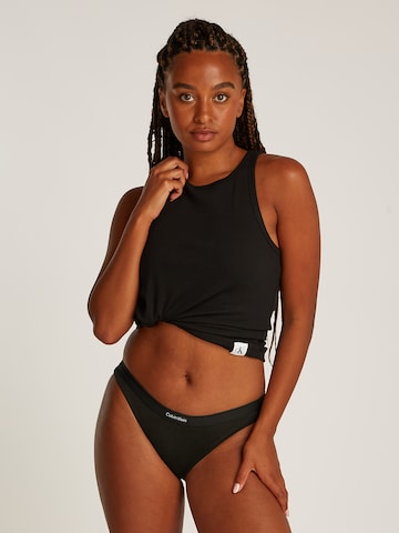 Bas de bikini Calvin Klein Swimwear en noir