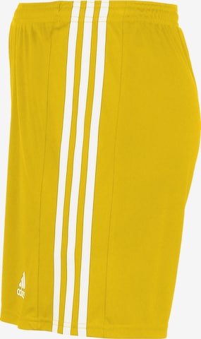 ADIDAS SPORTSWEAR Regular Workout Pants 'Squadra 21' in Yellow