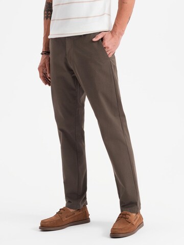 Ombre Regular Chino 'Quintessence' in Bruin