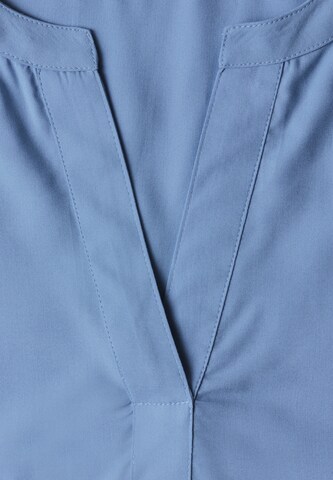 STREET ONE Split Neck Tunika in Blau