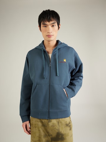 Carhartt WIP Dressipluus, värv sinine: eest vaates