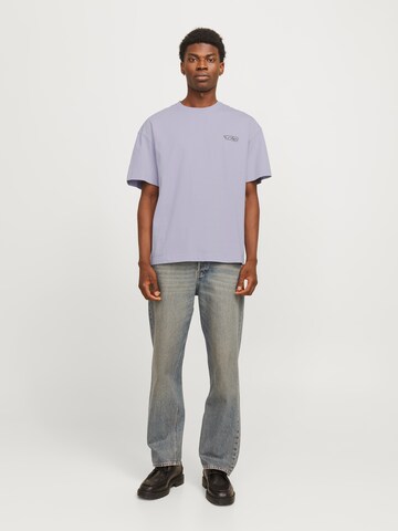 JACK & JONES Koszulka 'JORAstoria' w kolorze fioletowy