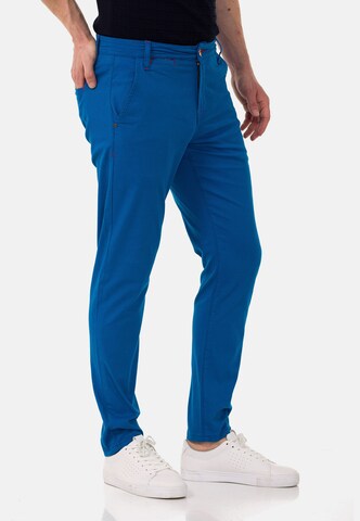 CIPO & BAXX Regular Chino Pants in Blue