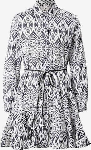 Robe-chemise 'ONLLUMINA' ONLY en noir : devant