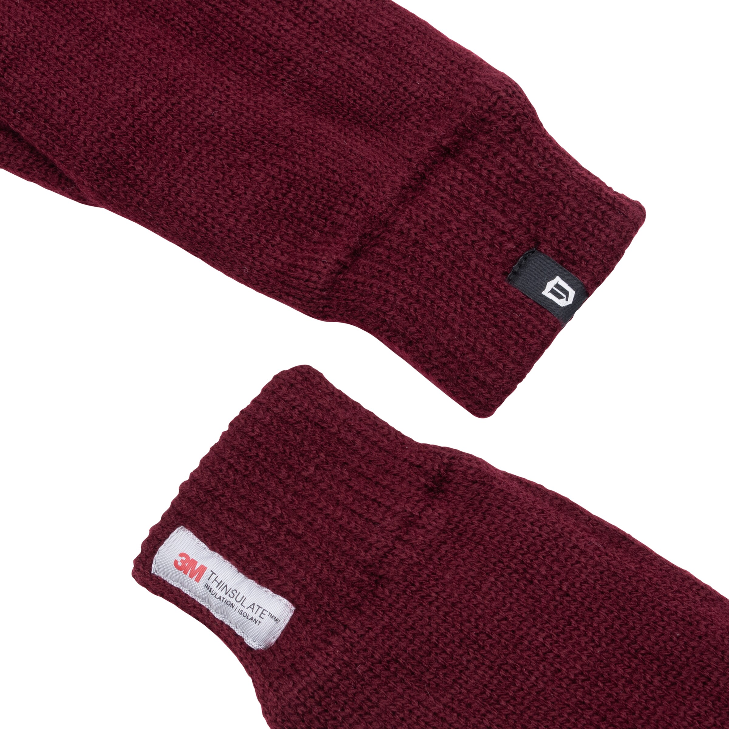 INDICODE JEANS Full Finger Gloves 'Jason' in Red
