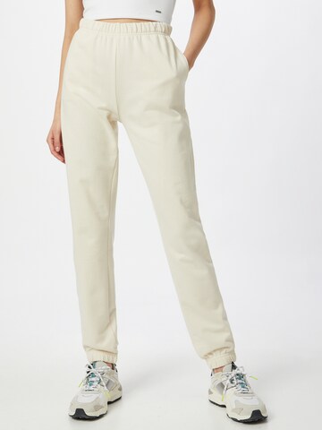 Effilé Pantalon 'Dreamer' ONLY en blanc : devant