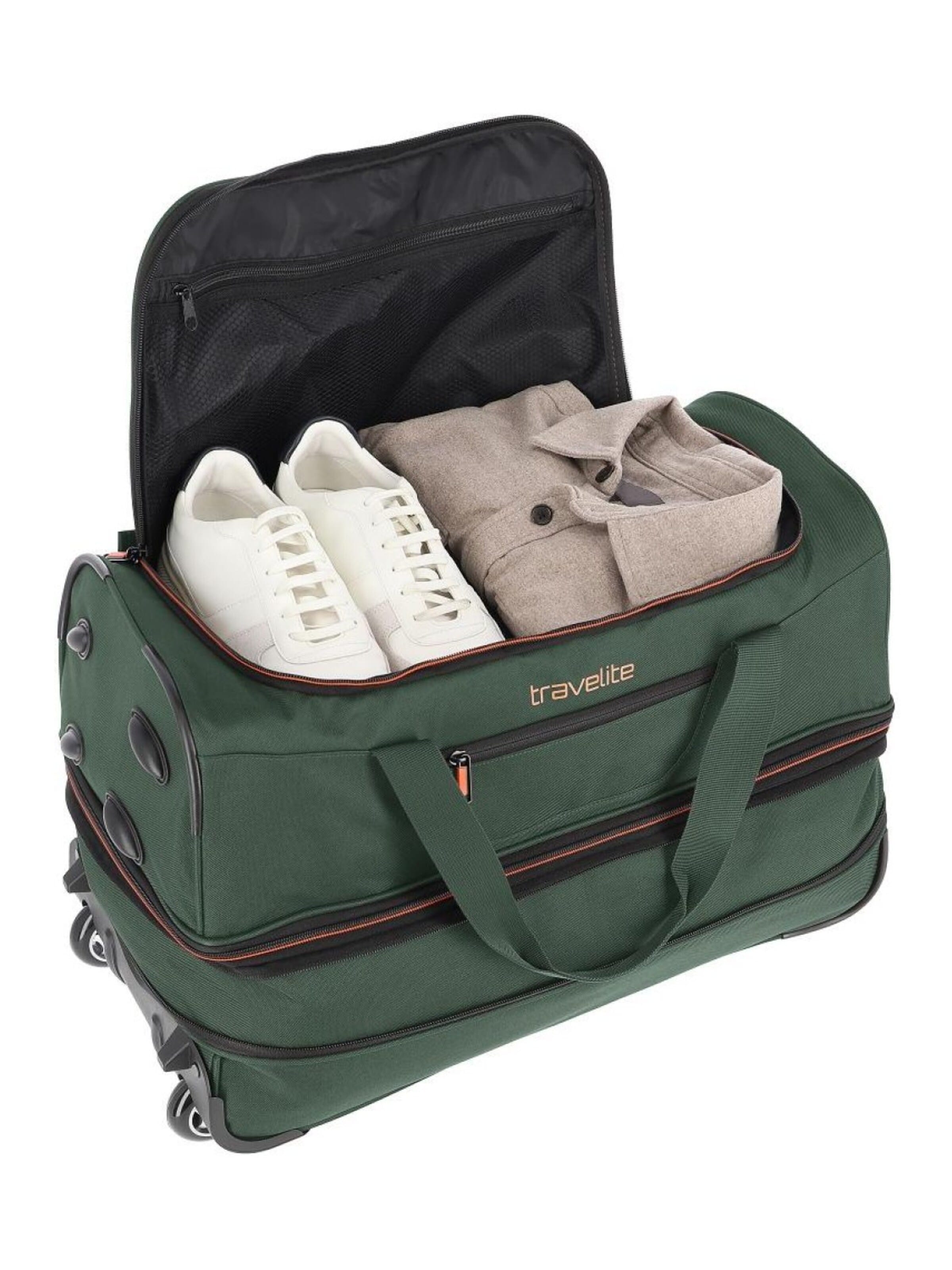 Trolley di TRAVELITE in verde