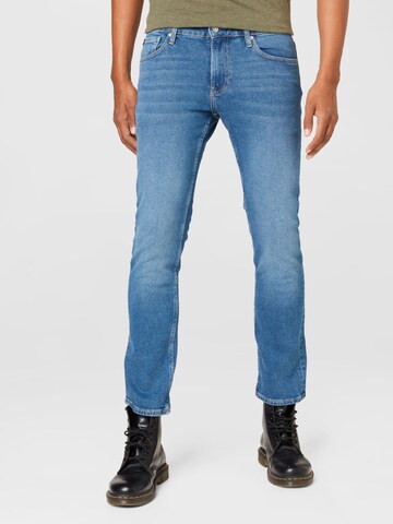 Calvin Klein Jeans - Slimfit Calças de ganga em azul: frente