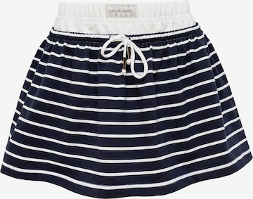 mandragora Rok 'GOIA' in Blauw: voorkant