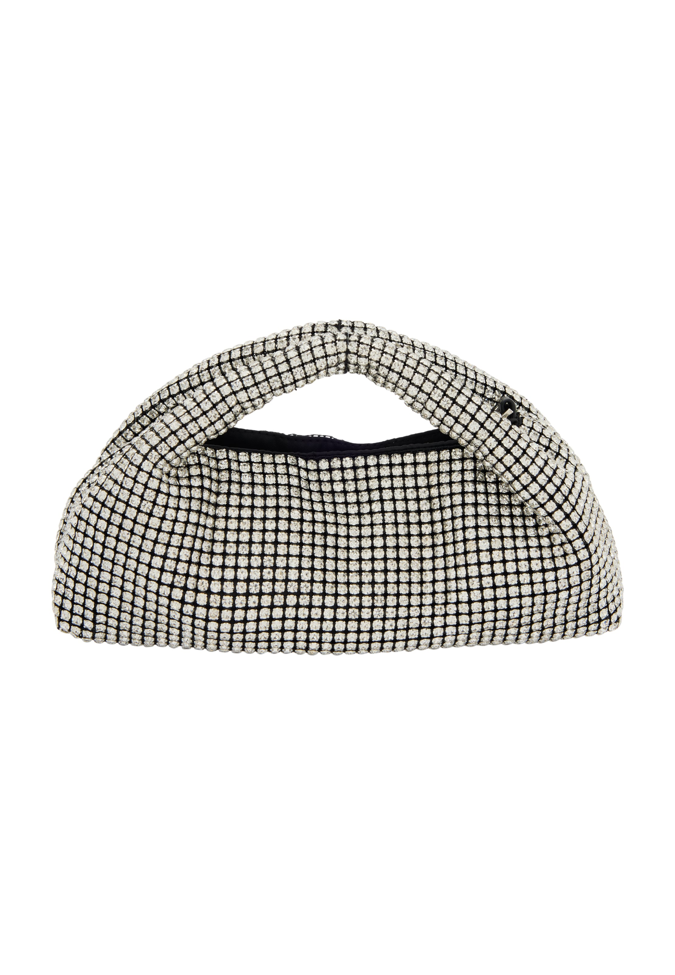 myMo at night Клатч в Серебристый: спереди